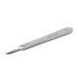 Professionele scalpelhouder Podoland 03 van roestvrij staal 123 mm voor podologie in salon, praktijk en studio Professionele scalpelhouder Podoland 03 van roestvrij staal 123 mm voor podologie in salon, praktijk en studio