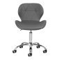 Professionele cosmetische kruk 4Rico QS-06 grijs met verstelbare zithoogte voor salon, manicure en make-up Professionele cosmetische kruk 4Rico QS-06 grijs met verstelbare zithoogte voor salon, manicure en make-up