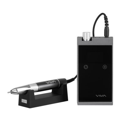 Draadloze borstelloze nagelfrees VIVA PRO 601 voor manicure, hybride gel- en acrylgelstyling in salon en mobiele praktijk