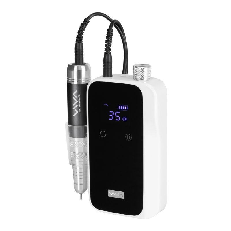 Draadloze accu-nagelfrees VIVA 305 voor manicure, gel, acrylgel en professioneel salonwerk met nauwkeurige controle Draadloze accu-nagelfrees VIVA 305 voor manicure, gel, acrylgel en professioneel salonwerk met nauwkeurige controle