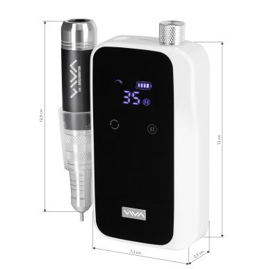 Draadloze accu-nagelfrees VIVA 305 voor manicure, gel, acrylgel en professioneel salonwerk met nauwkeurige controle