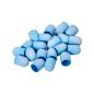 Exo blue med abrasive cap 10mm / 150 20pcs Hard Cap