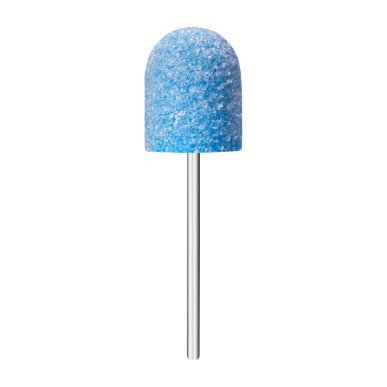 Blauwe schuurkapjes voor pedicure EXO Hard Cap grit 60, 13 mm, 20 stuks voor eelt en huidverhardingen in salon