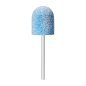 Schuurkapjes EXO Hard Cap blauw 13 mm grit 80, 20 stuks voor professionele pedicure en podologie voor salon, praktijk en studio