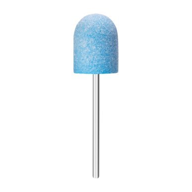 Schuurkapjes EXO Hard Cap blauw 13 mm grit 150, 20 stuks voor professionele pedicure en podologie met precieze afwerking