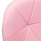 Professionele cosmetische kruk 4Rico QS-06G roze voor manicure, make-up, wenkbrauwstyling en receptiewerk Professionele cosmetische kruk 4Rico QS-06G roze voor manicure, make-up, wenkbrauwstyling en receptiewerk