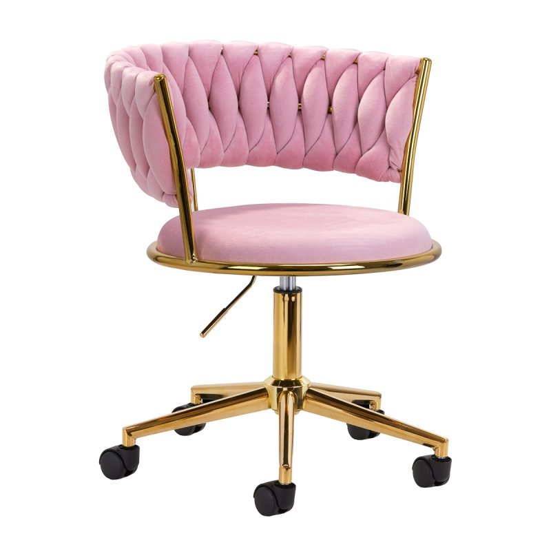 4Rico swivel chair QS-GW01G pink 4Rico swivel chair QS-GW01G pink