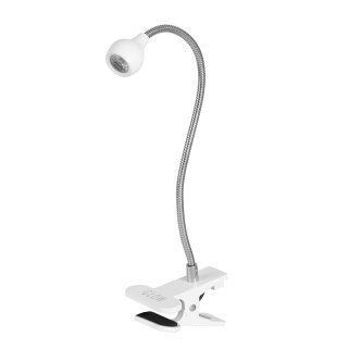 UV-puntlamp Glow Snake 3W wit met USB voor gerichte geluitharding bij manicure en professionele salonbehandelingen