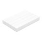 Bufferblok voor manicure Ocho Nails wit, grit 10, 10 stuks voor gel, acryl, acrygel en natuurlijke nagels voor salonwerk Bufferblok voor manicure Ocho Nails wit, grit 10, 10 stuks voor gel, acryl, acrygel en natuurlijke nagels voor salonwerk