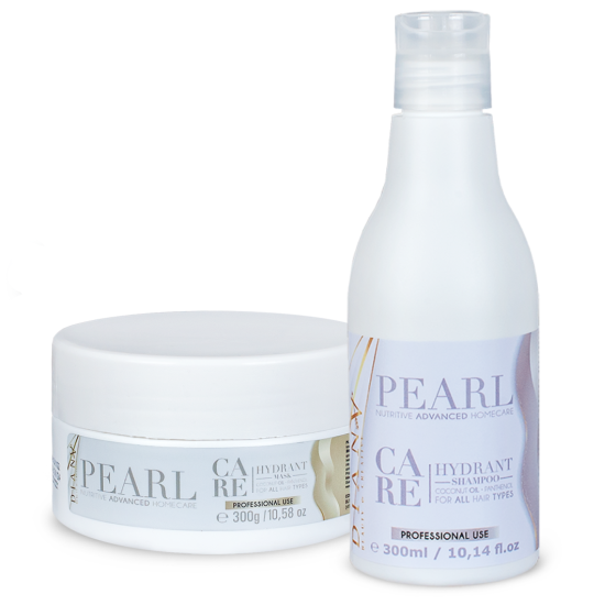 Btx PEARL zestaw: szampon + maska do włosów 300ml + 300g