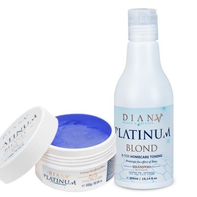 Btx PLATINUM set shampoo + haarmasker 300ml + 300g