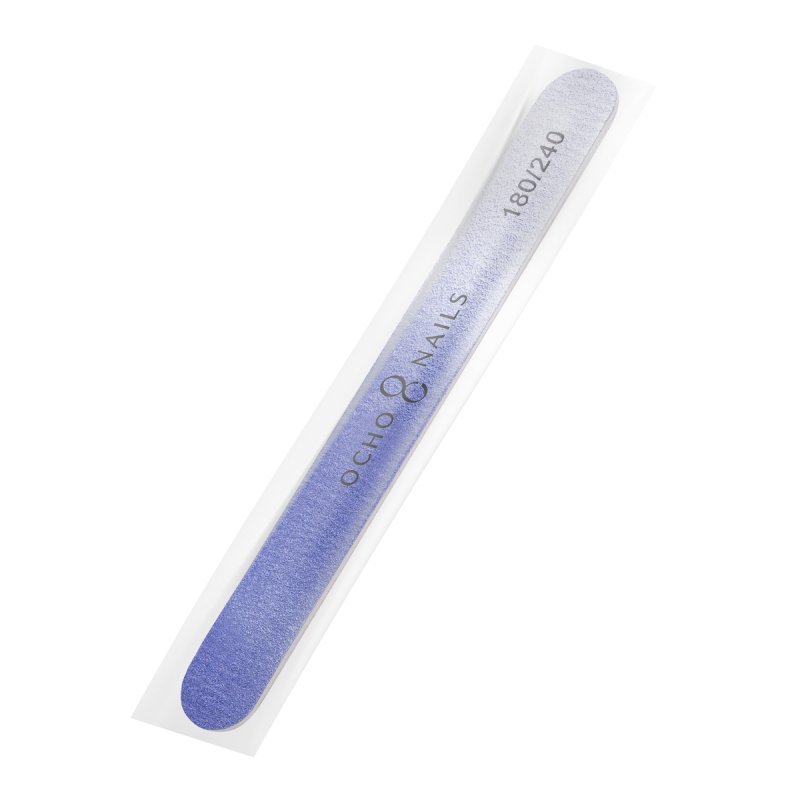 Pilnik prosty Ocho Nails 180/240 1 szt. safe pack kolor