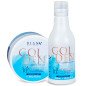 Golden Protein Blue haarverzorgingsset 300 ml + 300 g voor blond droog haar na proteïne ontkrullen