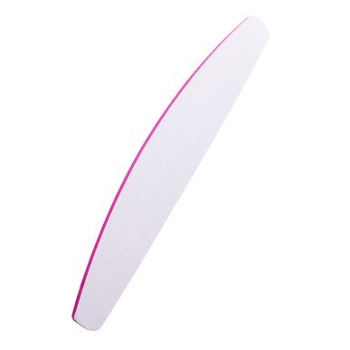 Halve maan polijstpads voor metalen vijl Ocho Nails korrel 240, 10 stuks voor manicure, gel, acryl en salonwerk