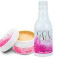 Golden Protein Care haarverzorgingsset 300 ml + 300 g na ontkrullen voor hydratatie en glans Golden Protein Care haarverzorgingsset 300 ml + 300 g na ontkrullen voor hydratatie en glans