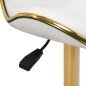 Gabbiano cosmetic stool Q-4599G White
