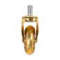 Roll Speed Hockerrollen gold Steckmontage 5 Stück Roll Speed Hockerrollen gold Steckmontage 5 Stück