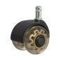Drukwielen voor krukken Roll Speed Duo met ABEC-7 lagers en dubbele wielen, set van 5 voor salon en werkplek Drukwielen voor krukken Roll Speed Duo met ABEC-7 lagers en dubbele wielen, set van 5 voor salon en werkplek