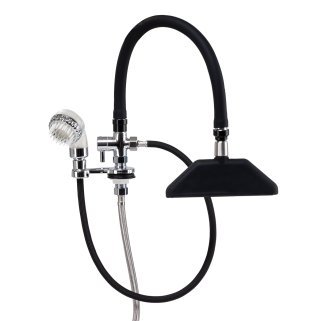 Watervalmengkraan Gabbiano voor kapperswasunit met brede waterstraal voor comfortabel professioneel wassen in de salon