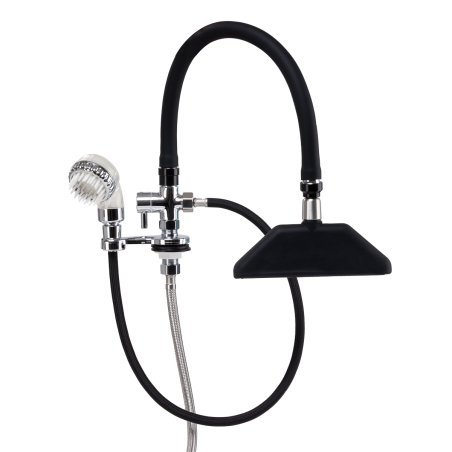 Watervalmengkraan Gabbiano voor kapperswasunit met brede waterstraal voor comfortabel professioneel wassen in de salon