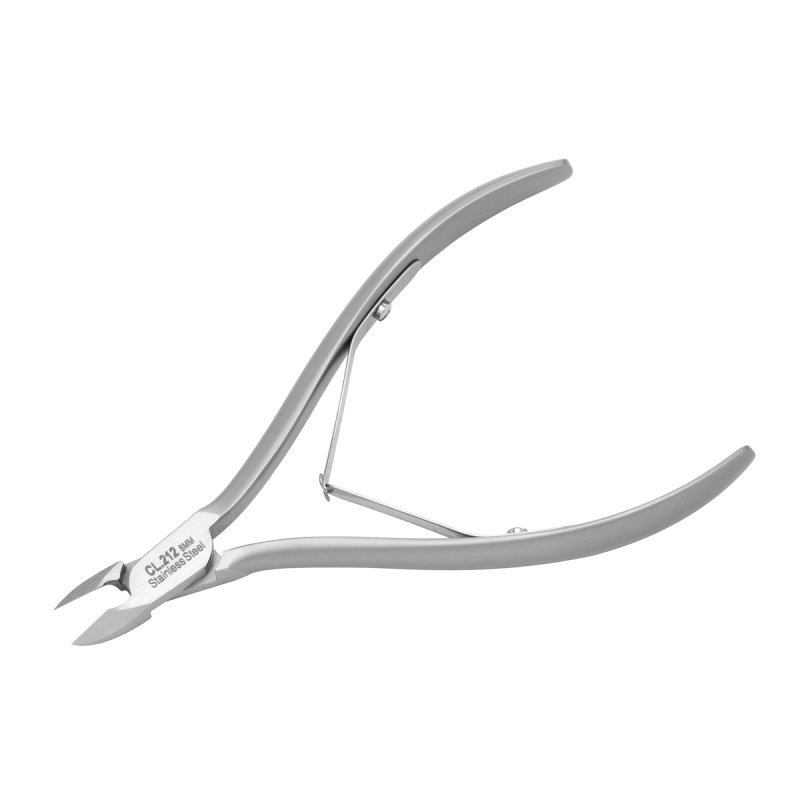 Professionele nagelriemtang NGHIA Export CL.212 8 mm voor nauwkeurige manicure en comfortabele salonverzorging