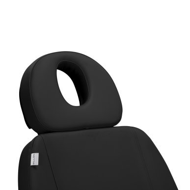 Professionele elektrische behandelstoel Sillon Classic met 3 motoren zwart voor salon, beautypraktijk en manicurewerkplek