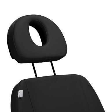 Professionele elektrische behandelstoel Sillon Classic met 3 motoren zwart voor salon, beautypraktijk en manicurewerkplek