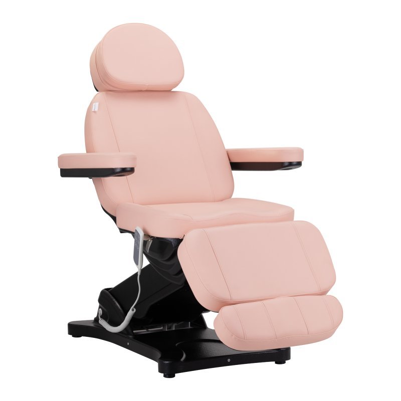 Elektrische behandelstoel Sillon Classic met 3 motoren in roze voor professionele cosmetische en esthetische salonbehandelingen Elektrische behandelstoel Sillon Classic met 3 motoren in roze voor professionele cosmetische en esthetische salonbehandelingen