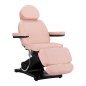 Fotel kosmetyczny elektryczny Sillon Classic 3 silniki różowy