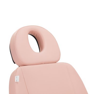 Elektrische behandelstoel Sillon Classic met 3 motoren in roze voor professionele cosmetische en esthetische salonbehandelingen