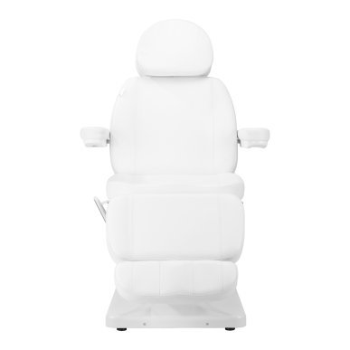 Elektrische behandelstoel Sillon Luxury wit met 3 motoren voor gezichts-, lichaams- en esthetische behandelingen
