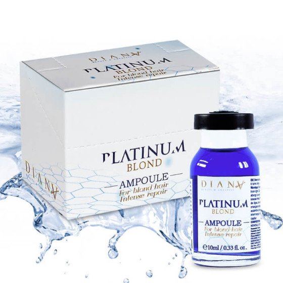 Btx PLATINUM Ampoules for Blonde Hair 6x10ml