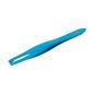 Wenkbrauwpincet Nghia Export N-425 blauw, professionele cosmetische pincet voor precieze styling in salon en beautypraktijk