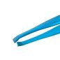 Wenkbrauwpincet Nghia Export N-425 blauw, professionele cosmetische pincet voor precieze styling in salon en beautypraktijk