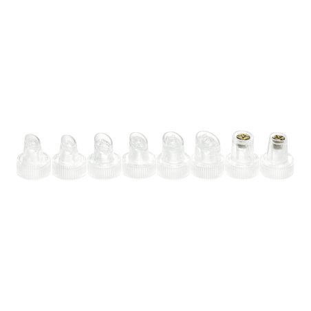 Vervangtips voor cosmetisch apparaat Hydrogen+ 6in1 nieuwe generatie, set van 8 voor waterstofreiniging en waterpeeling