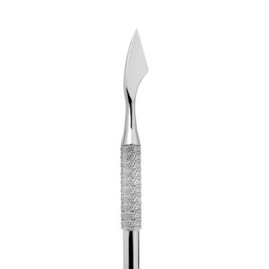 Bokkenpoot voor nagelriemen Nghia Export P-14, dubbelzijdig metalen nagelriemgereedschap voor manicure in de salon