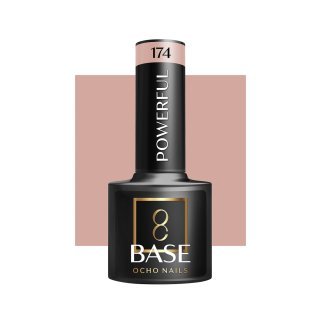 Hybride base OCHO NAILS Powerful 174 5 g voor natuurlijke nagelversterking en duurzame manicure in salon en nagelstudio