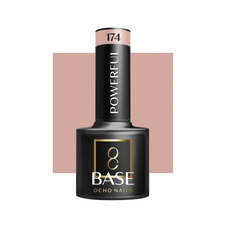 Hybride base OCHO NAILS Powerful 174 5 g voor natuurlijke nagelversterking en duurzame manicure in salon en nagelstudio