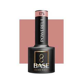 Hybride base OCHO NAILS Powerful 175, zelfnivellerend, voor french en babyboomer, natuurlijke look, tot 3 weken, 5 g