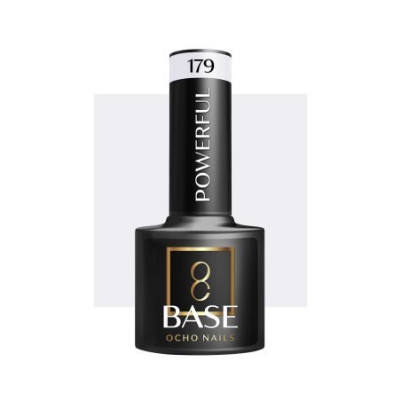 Hybride base OCHO NAILS Powerful 179 5 g voor manicure met natuurlijke look, sterke hechting en langdurige nagelstyling