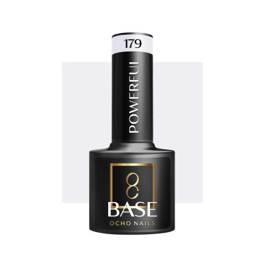 Hybride base OCHO NAILS Powerful 179 5 g voor manicure met natuurlijke look, sterke hechting en langdurige nagelstyling