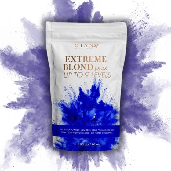 EXTREME 500g  Dust-Free Bleach Powder with Plex-System up to 9 Shades