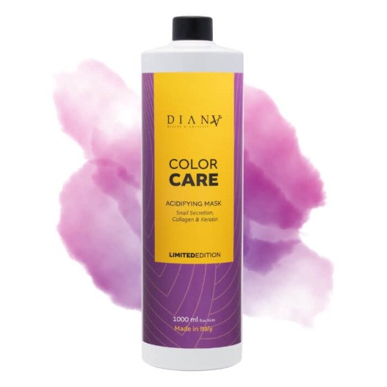 Color Care 1000ml organic hair mask with snail secretion, collagen, and keratin Limited edition.