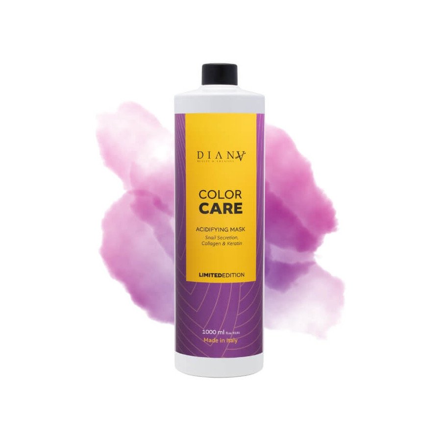 Color Care 1000ml  haarmasker met slakkenafscheiding, collageen en keratine Limited edition.