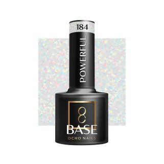 Hybride base OCHO NAILS Powerful 184 5 g voor natuurlijke nagels en duurzame professionele manicure