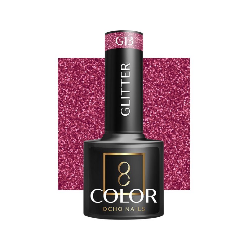 OCHO NAILS Hybrid nail polish glitter G13 -5 g