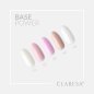 Versterkende hybride base Claresa Power Base 14, 5 g, diepe nude roze-paarse glans voor manicure en pedicure