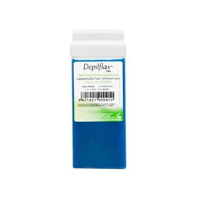 Ontharingswax Depilflax 100 Azulene roller 110 g voor gelijkmatige ontharing van benen, armen en grotere zones