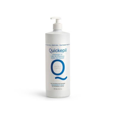 Massageolie Quickepil voor ontspannende en cosmetische salonbehandelingen 1000 ml voor professioneel gebruik in de salon