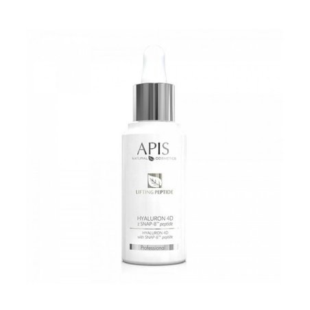 Geconcentreerd serum Apis Hyaluron 4D met Snap-8 peptide 30 ml voor intensieve huidverzorging in salon en studio